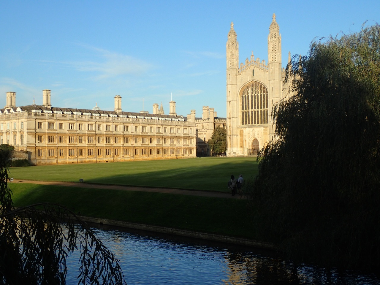 Cambridgen kuuluisin näkymä, King's College